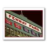 Photo Greeting Card Of Fenway Park in Massachusetts by Kurt Neumann